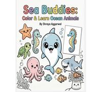 Sea Buddies: Color and learn ocean animals