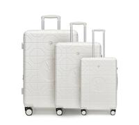 Sea choice Juego de Maletas Expandibles 3 Piezas con Carcasa Rígida de PC Ruedas Giratorias de 360° con Frenos y Amortiguación y Un Portavaso Oculto