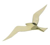 Sea-Club Colgador de pared, diseño de gaviota (latón, 50 cm)