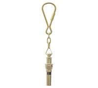 Sea-Club Llavero de silbato de vapor colgante de latón