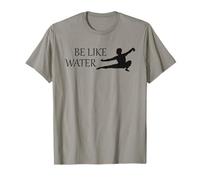 Sea como el Agua Artes Marciales Kung Fu Taoísmo Wu Wei Flow Camiseta