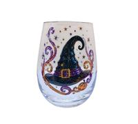 Sea creature drinking glass, hand-painted without stem,Artistic Octopus Drinking Glass, Ocean Fantasy Embossed Glass Collection, Coastal Home Decor Gift for Ocean Lovers