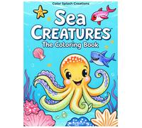 Sea Creatures: The Coloring Book (Ocean Worlds)
