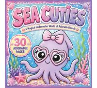 Sea Cuties: Dive Into a World of Magical Underwater Friends! (Glows Colorful Corner Coloring Books)