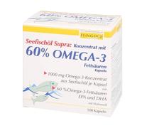 Sea fish oil supra with 60% omega-3 fatty acids (100 pcs.)