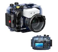 Sea frogs Carcasa impermeable para cámara compatible con Sony A6000/A6300/A6500 IPX8 60 m/196 pies de profundidad máxima de buceo para cámara subacuática para buceo, surf, remo, esquí