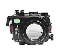 Sea frogs para Sony A6600 16-50MM 40M/130FT Cámara subacuática Carcasa impermeable