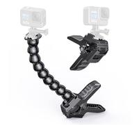 Sea frogs Soporte de abrazadera flexible con cuello de cisne ajustable compatible con cámaras de acción GoPro Hero 10, 9, 8, 7, 6, 5, 4, Session, 3+, 3, 2, 1, Max, Hero (2018), Fusion, DJI Osmo