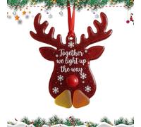 Sea Glass Christmas Ornament, Friendship Sea Glass Pendant For Tree, Coastal-theme Ornament For Indoor Outdoor Windowsills Yard Family Gatherings