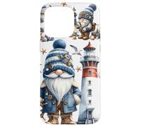 Sea Gnome Patterns For Women Lighthouse And Seagull Ocean Carcasa para iPhone 15 Pro Max