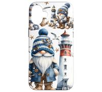Sea GNOME Patterns For Women Lighthouse and Seagull Ocean Carcasa para iPhone 16 Plus