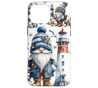 Sea GNOME Patterns For Women Lighthouse and Seagull Ocean Carcasa para iPhone 16 Pro MAX