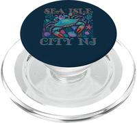 SEA ISLE CITY NEW JERSEY BLUE CRAB VERANO PLAYA VACACIONES PopSockets PopGrip para MagSafe