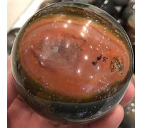 sea Jasper is Quartz Used in Crystal Balls Ornaments (Size : 300-400G)