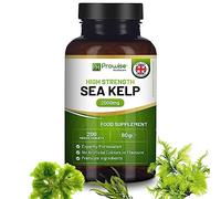 Sea Kelp 2000mg 200 Comprimidos Veganos | Fuente natural de yodo | Ingredientes de primera calidad | Fabricado con orgullo en el Reino Unido por Prowise.