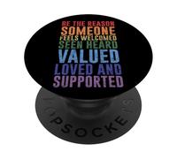 Sea la razón por la que alguien se siente valorado amado apoyado PopSockets PopGrip Adhesivo