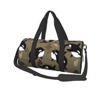 Sea Life Ballena Gracioso Pez Grande Animal, Bolsa de Viaje de Gran Capacidad, Bolso Redondo, Bolsa de Viaje Deportiva, Bolsa de Mano, Bolsa de Fitness