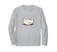 Sea Lion Animal Lover Ocean Life Seal Creatures Beach Manga Larga