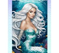 SEA MERMAID * COMPOSITION NOTEBOOK Journal Diary -Ocean Marine Folk Tale- Hispanic Latina South American Girl: ֍Wide Rule֎OFFICE SCHOOL SUPPLY-PARTY ... Teen Homeschool College Ivy League University