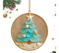 Sea Mug Ornaments - Coastal Inspired Holiday Decorations | Handcrafted Ornaments for Christmas Tree, Window Display, Nautical Home Decor, Beach-Themed Holiday Celebrations, Indoor Seasonal Decor