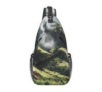 Sea of Clouds Sky - Bolsa cruzada de gran capacidad, elegante y duradera para viajes, actividades al aire libre