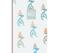 Sea of Dreams Watercolor Mermaid Notebook for Girls: Teens & Women | Lined Journal for Writing, Notes, Creativity & Reflection