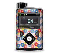 Sea of Flowers - Vinilo adhesivo para Medtronic Minimed Color rosa