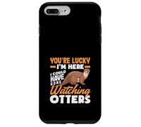 Sea Otter Lucky I'm Here podría Haber ido a Ver nutrias Carcasa para iPhone 7 Plus/8 Plus