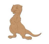 Sea Otter - Madera contrachapada popular italiana con diseño de nutria marina, 50 cm
