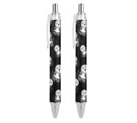 Sea Otters on The Water - Bolígrafos retráctiles de tinta azul de 0,5 mm, punta fina, suministros de oficina, 2 unidades, como imagen 3