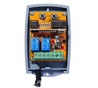SEA - Receptor de radio compatible con 2 canales para Head 433 / Coccinella ROLL / 433 SMART mandos a distancia 12-24 VAC/DC, NO/NC 433.92MHz Rolling/Fixed Code
