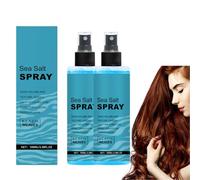 Sea Salt Spray for Hair Men & Women,Mild Sea Salt Texture Spray, Texturizing & Volumizing Hair for a Beach or Surfer Hair Style,Textured Matte Finish & Non-irritating,100ml (Talla única, 2)