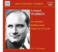Sea Shanties/ Kipling Songs/ Songs for Everyone by Leonard Warren (2010-04-29)