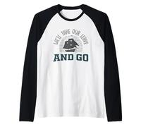 Sea Shanty o Pirate Design para Que tomaremos Nuestra Licencia y Nos Vamos Camiseta Manga Raglan