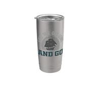 Sea Shanty o Pirate Design para que tomaremos nuestra licencia y nos vamos Vaso térmico de acero inoxidable de doble pared