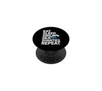 Sea Shanty Sea Shanties The Wellerman Sea Shanty PopSockets PopGrip Adhesivo