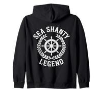 Sea Shanty Sea Shanties The Wellerman Sea Shanty Sudadera con Capucha