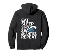 Sea Shanty Sea Shanties The Wellerman Sea Shanty Sudadera con Capucha