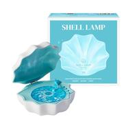 Sea Shell Led Music Lamp, Pearl Light Accent Lamp, Portable Night Light, Wave Music Player Mood Lamp, Ociean Wave Projector Light 360 Dream Projection Create Romantic Atmosphere For Bedroom Livingroom