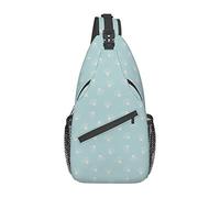 Sea Shell Seashell Sling Bag, Chest Bag Daypack, Crossbody Sling Mochila para Viajes Deportes Correr Senderismo