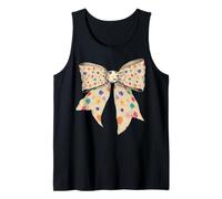 Sea Shells Corales Coastal Beach Summer Girl Coquette Bow Camiseta sin Mangas