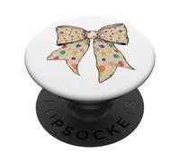 Sea Shells Corales Coastal Beach Summer Girl Coquette Bow PopSockets PopGrip Adhesivo