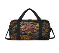 Sea Star Coral - Bolsa deportiva con compartimento para zapatos, bolsa de fin de semana, viajes, gimnasio, organizador de equipaje para mujeres, hombres, niños y niñas