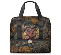 Sea Star Coral - Bolsa deportiva para mujeres, hombres, niños y niñas, 21 L, para fin de semana, para viajes, gimnasio, yoga, color, Big, Organizador de bolsas