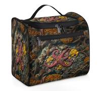 Sea Star Coral - Neceser de viaje para mujeres, hombres, niños, niñas, niños, 11.2 L, bolsa grande para cosméticos, bolsa de aseo colgante, bolsa organizadora de artículos de tocador, color, Big,