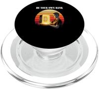 Sea su Propio Banco Libertad soberanía Auto custodia Bitcoin PopSockets PopGrip para MagSafe