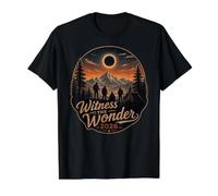 Sea Testigo de la Maravilla Eclipse Solar 5,136.0 Camiseta gráfica económica, Hombre, Negro, S