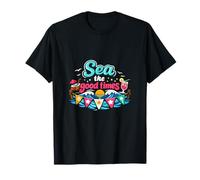 Sea The Good Times - Gráfico Permanente para Fiestas de Vacaciones Camiseta