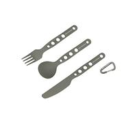 Sea to Summit Alpha Set - Juego de 3 cubiertos para camping (aluminio)