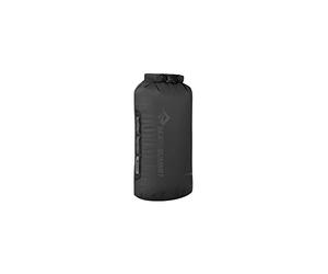 Sea to Summit - Big River Dry Bag - Bolsa Impermeable - Cierre de Rollo - Resistente - Asas de Agarre, fijación y Anillo en D - Deportes de Remo, Negro Azabache, M, Moderno